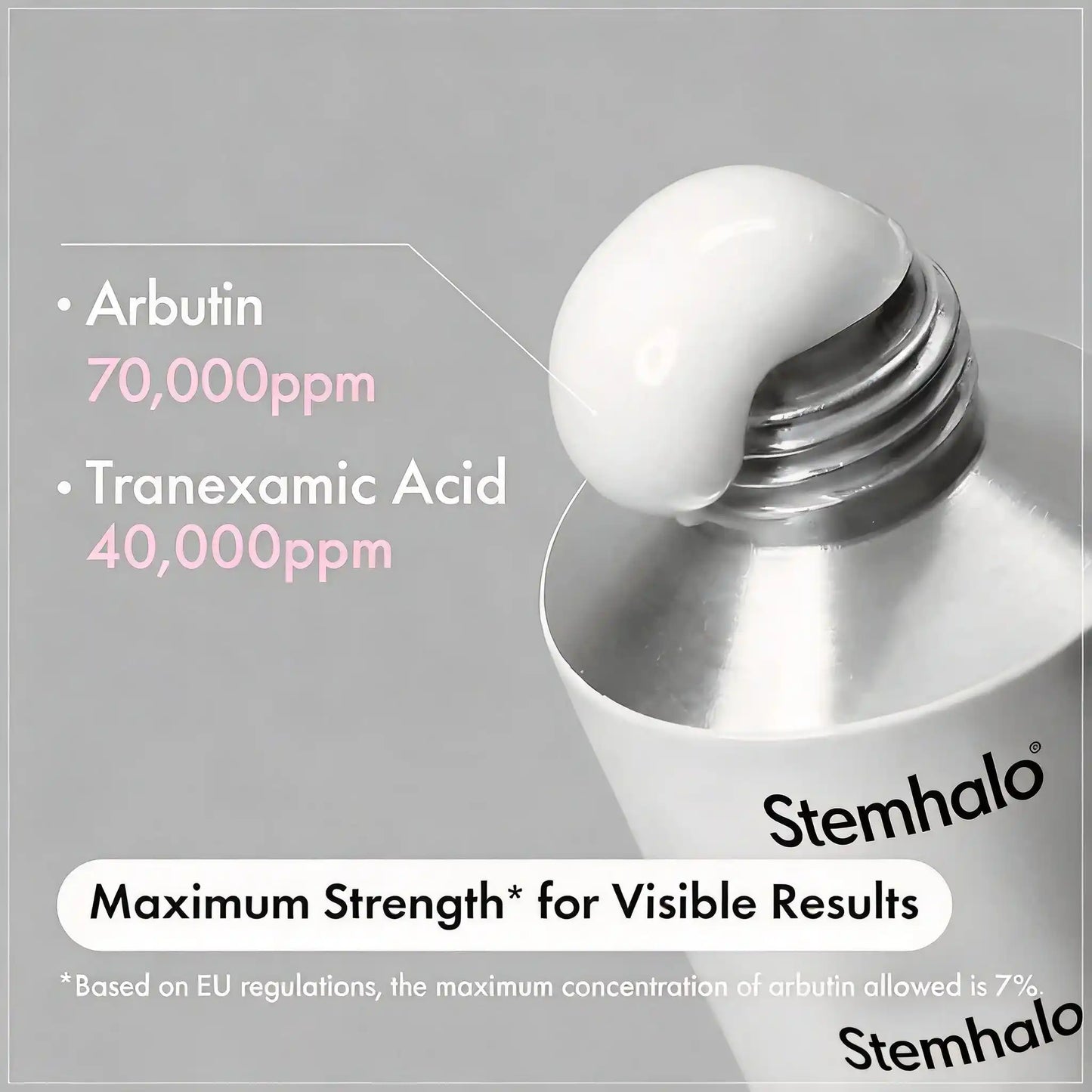 Stemhalo Arbutin Cream | Erase Dark Spots, Even Tone, Gentle Formula For Sensitive Skin