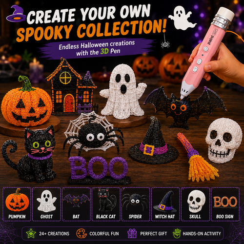 🎃 3D Magic Drawing Pen™ Turn Imagination Into Real 3D Creations