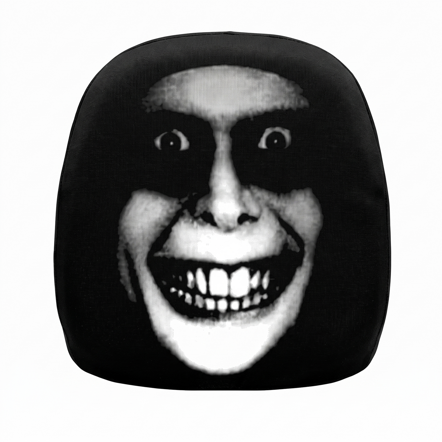 👻 Glowing-Eye Ghost Car Headrest Covers – Universal Scary Seat Protectors