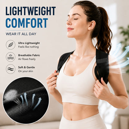Posture Support Strap – Lightweight Back & Shoulder Corrector for Men & Women