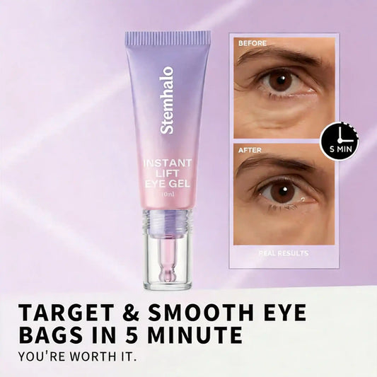 Stemhalo Instant Lift Eye Gel | For Puffiness & Bags, Wrinkles, Fine Lines and Dark Circles