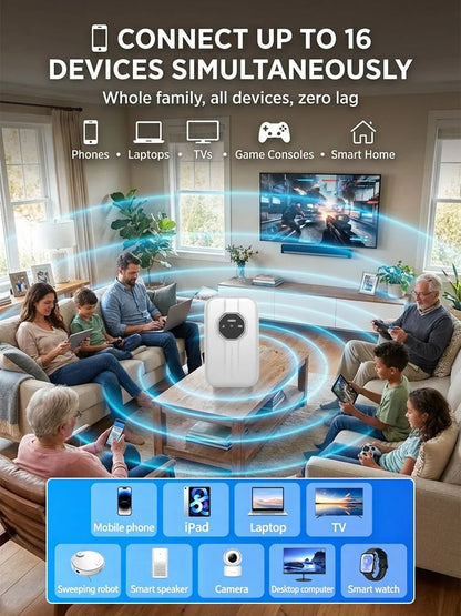 🎁 Special Price $37.99 📶 Portable WiFi Hotspot – Power On & Stay Connected