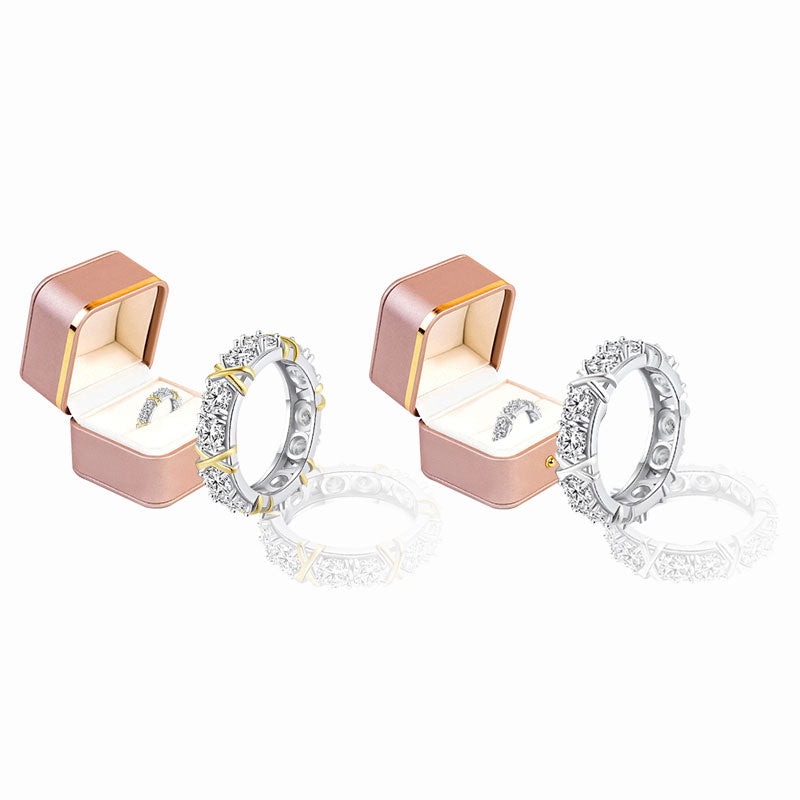 Stemhalo Magnetology Moissanite Diamond Ring(Limited time discount 🔥 last day)