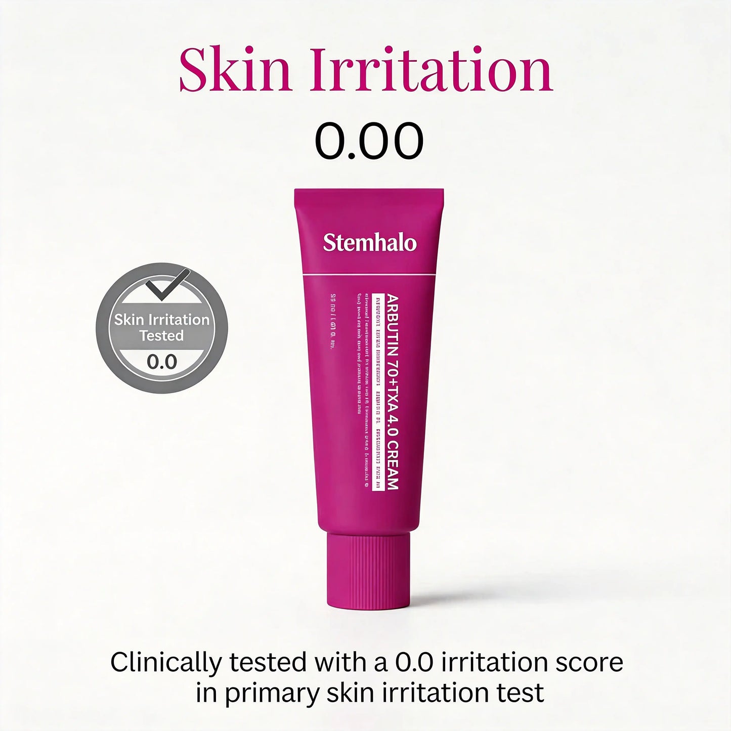 Stemhalo Alpha Arbutin+TXA Brightening Cream | Rapidly Fade Freckles, Acne Scars & Melasma, Reveal Luminous Glass Skin