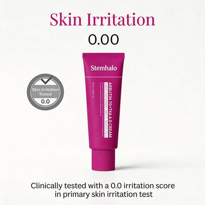 Stemhalo Alpha Arbutin+TXA Brightening Cream | Rapidly Fade Freckles, Acne Scars & Melasma, Reveal Luminous Glass Skin
