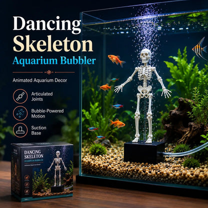 💀Dancing Skeleton Aquarium Bubbler🫧