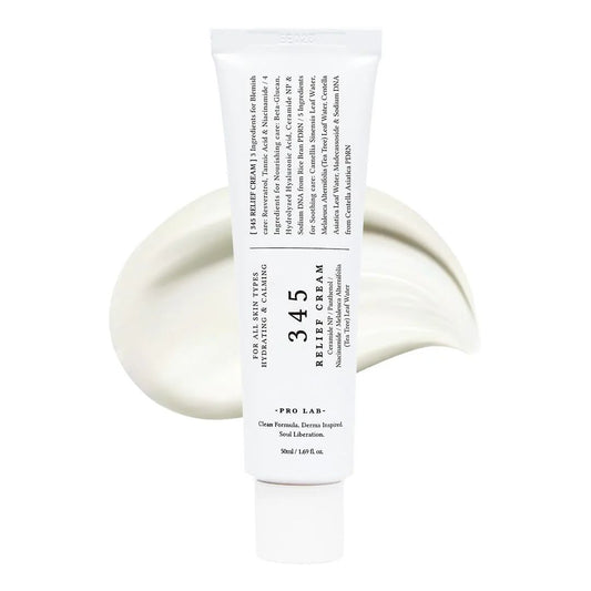 345 Relief Cream | Reduce Blemishes, Calm Redness & Restore Facial Skin