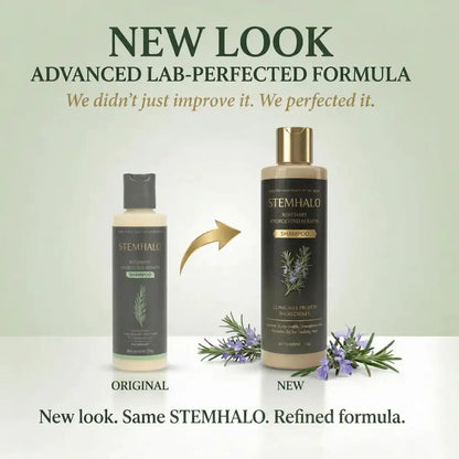 Stemhalo Growth-Support Shampoo | Stop Excessive Shedding & Grow Denser Hair