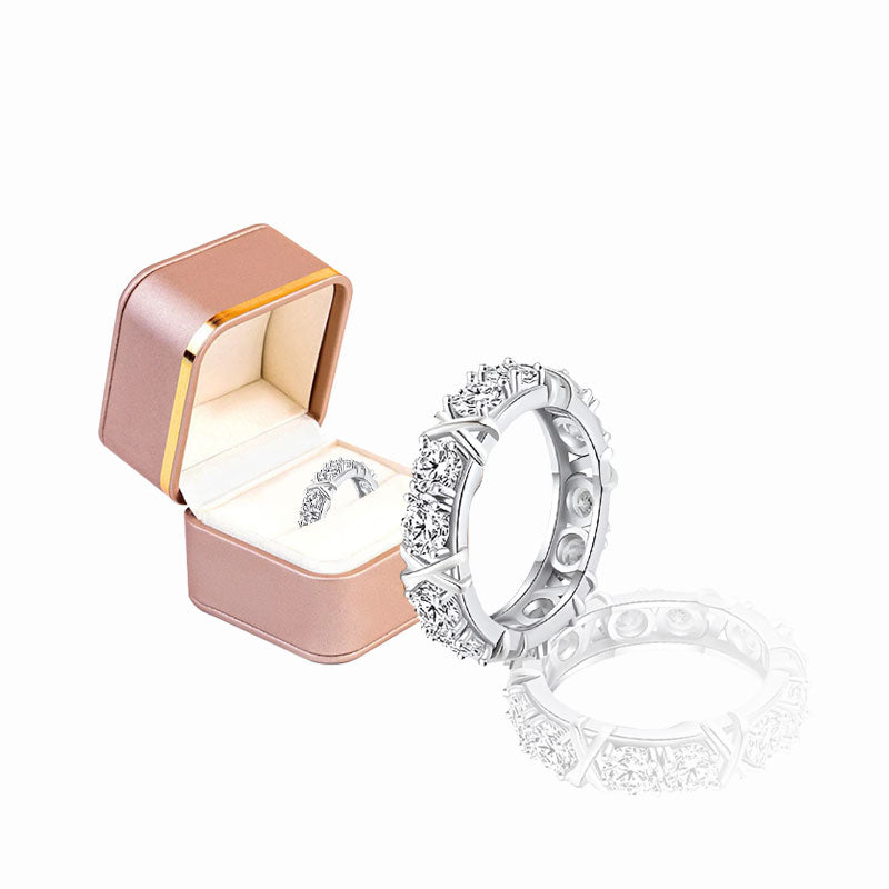 Stemhalo Magnetology Moissanite Diamond Ring(Limited time discount 🔥 last day)