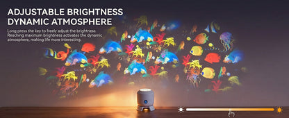 Dynamic Rotating LED Projector Light
