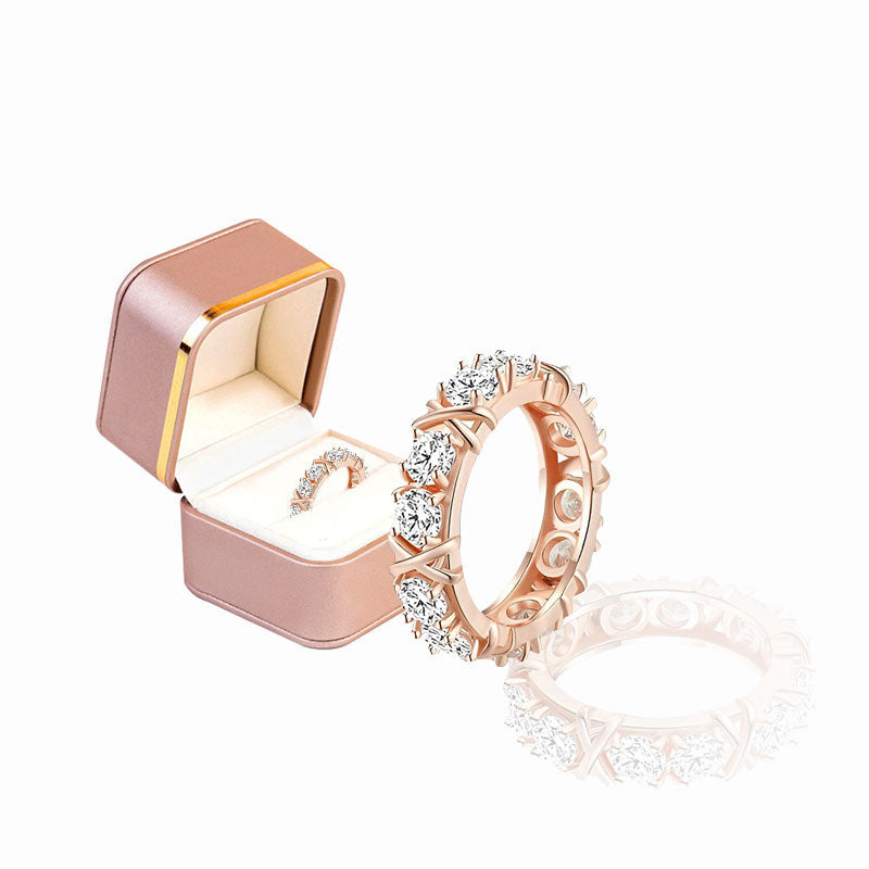 Stemhalo Magnetology Moissanite Diamond Ring(Limited time discount 🔥 last day)