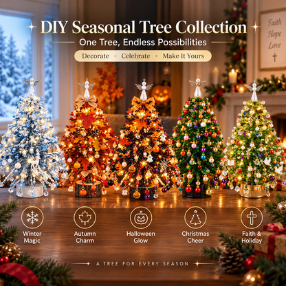 🌟 50% OFF Beaded Christmas Tree DIY Kit 🎄 Make Your Own Festive Keepsake This Holiday