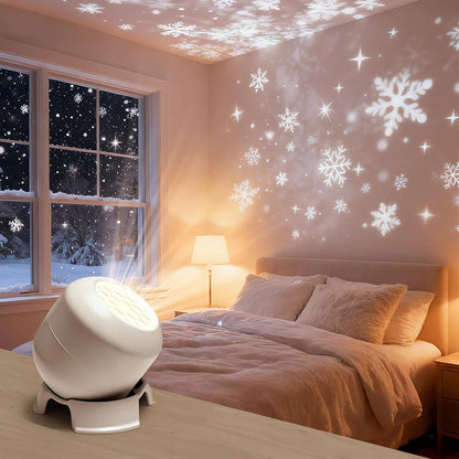 Dynamic Rotating LED Projector Light