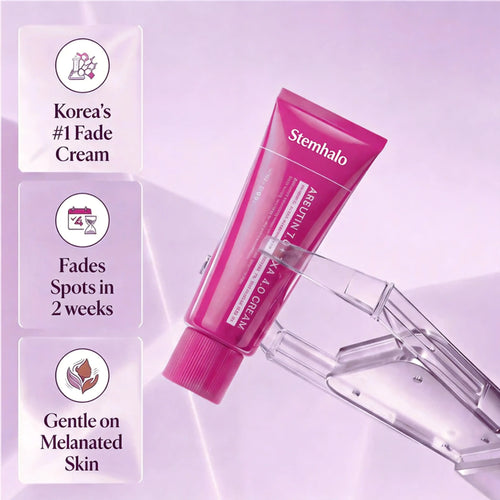 Stemhalo Alpha Arbutin+TXA Brightening Cream | Rapidly Fade Freckles, Acne Scars & Melasma, Reveal Luminous Glass Skin