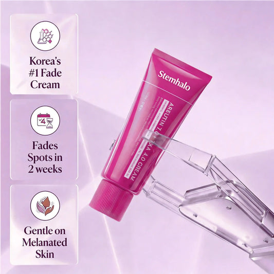 Stemhalo Alpha Arbutin+TXA Brightening Cream | Rapidly Fade Freckles, Acne Scars & Melasma, Reveal Luminous Glass Skin