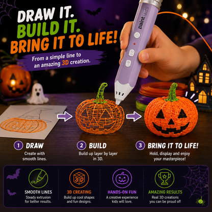 🎃 3D Magic Drawing Pen™ Turn Imagination Into Real 3D Creations