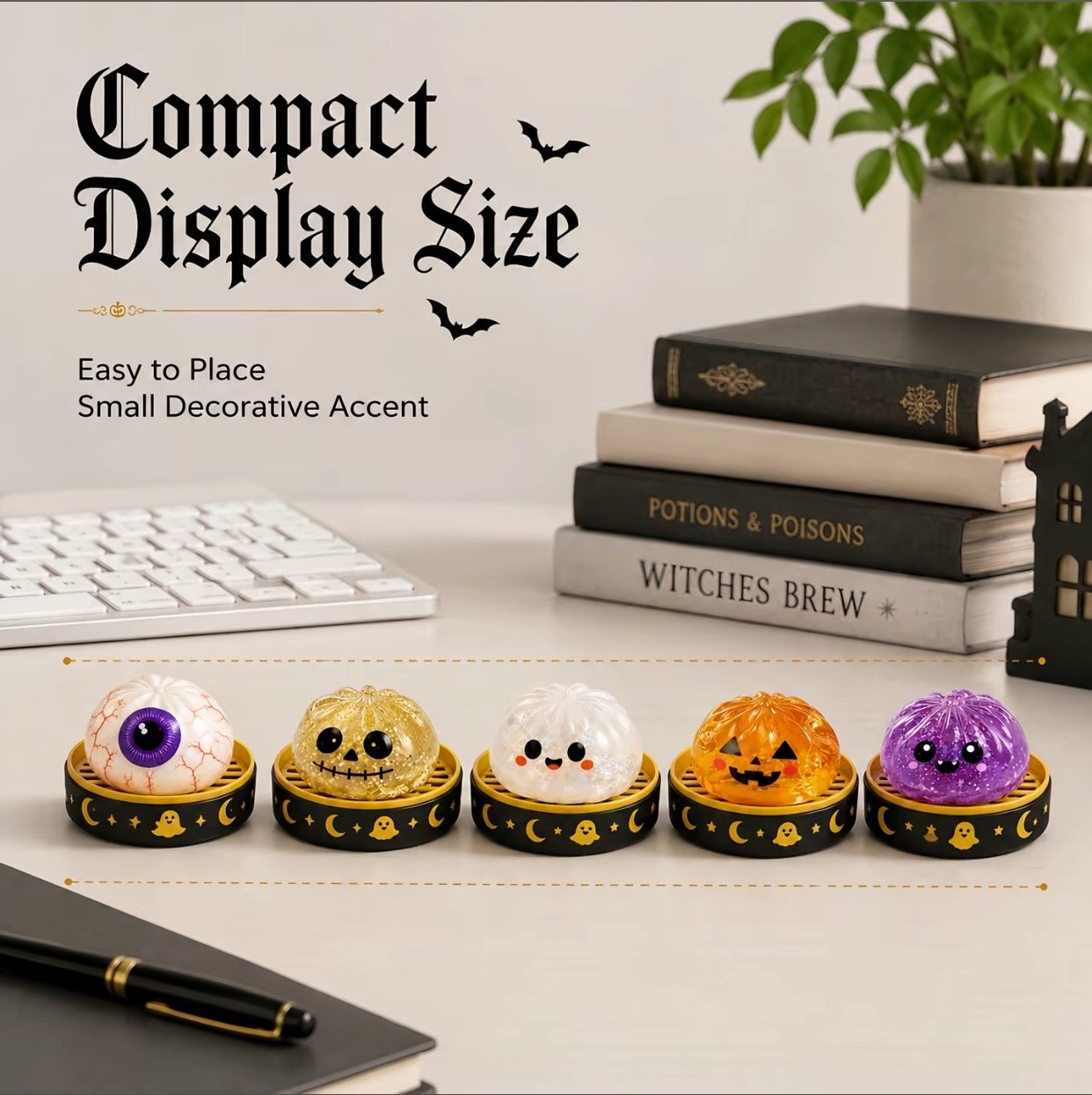 👻Halloween Ghost Dumpling Squishy Toy