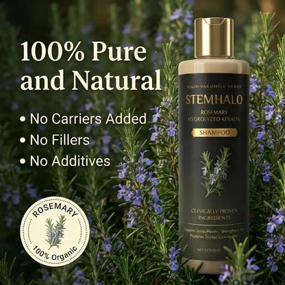 Stemhalo Growth-Support Shampoo | Stop Excessive Shedding & Grow Denser Hair