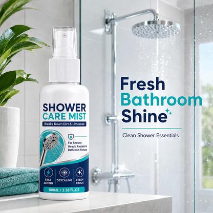 🚿 Shower Limescale Remover Spray – Hard Water Stain Cleaner
