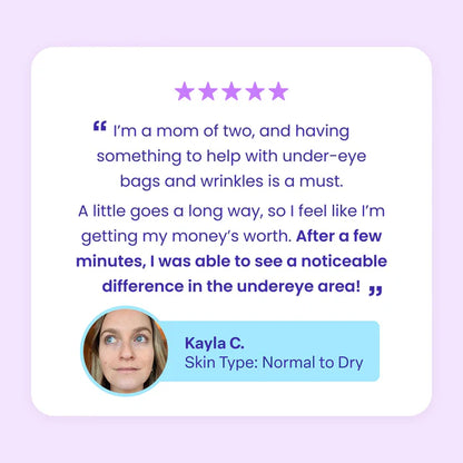 Stemhalo Instant Lift Eye Gel | For Puffiness & Bags, Wrinkles, Fine Lines and Dark Circles