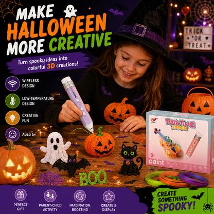 🎃 3D Magic Drawing Pen™ Turn Imagination Into Real 3D Creations