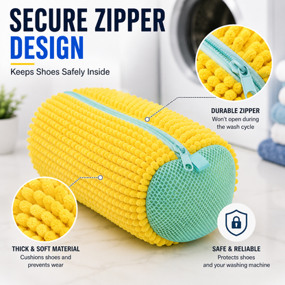 No-Scrub Shoe Washing Bag – Clean & Protect Your Sneakers In The Washing Machine