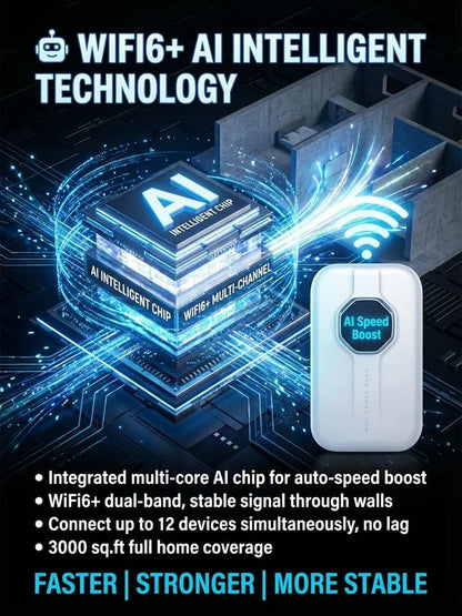 🎁 Special Price $37.99 📶 Portable WiFi Hotspot – Power On & Stay Connected