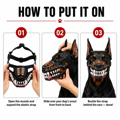 🐶Hell Hound Monster Muzzle