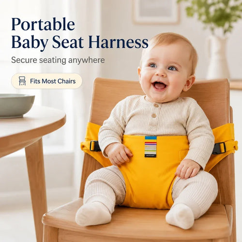 👶 Adjustable Baby Chair Safety Strap Safer Mealtimes Made Easy