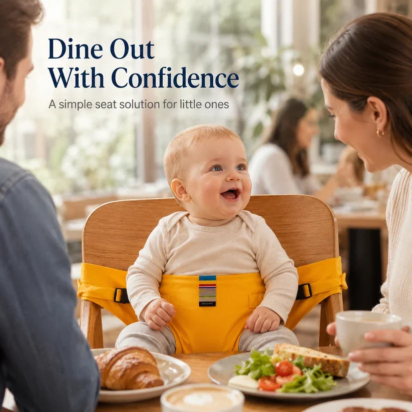 👶 Adjustable Baby Chair Safety Strap Safer Mealtimes Made Easy