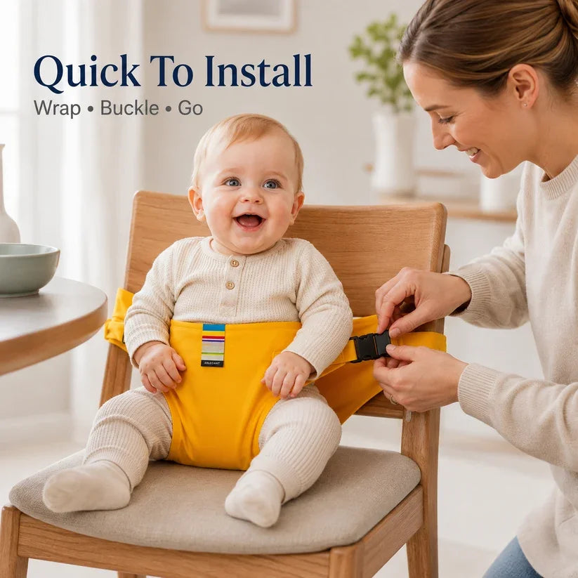 👶 Adjustable Baby Chair Safety Strap Safer Mealtimes Made Easy