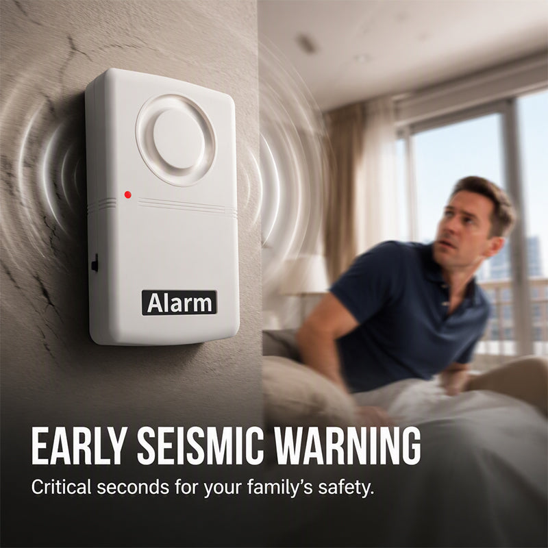 🚨 110dB Wireless Door & Window Vibration Alarm for Home Security